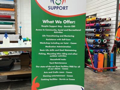 Arrange-Support-pull-up-banner